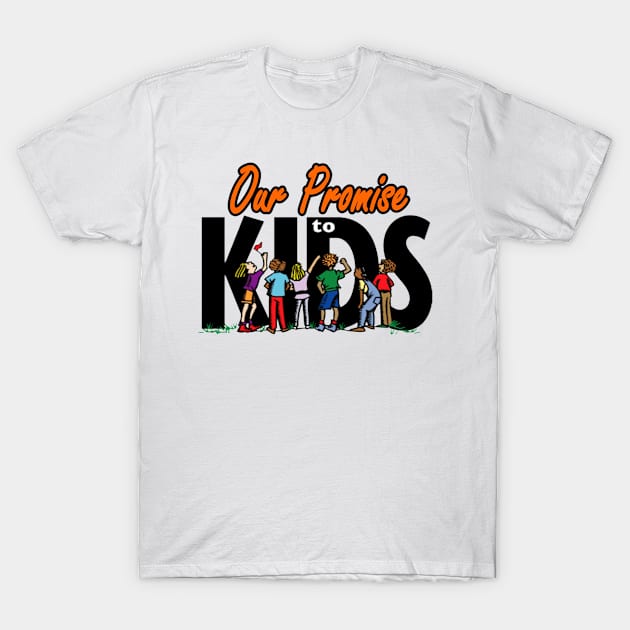 Promise To Kids To Stop Racism T-Shirt by smithlinkmacca